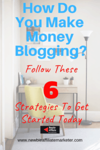 creating an income through blogging