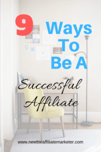 be a successful affiliate