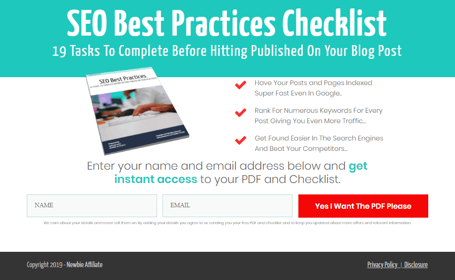 seo pdf completed landing page example