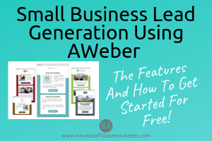 small business lead generation using aweber