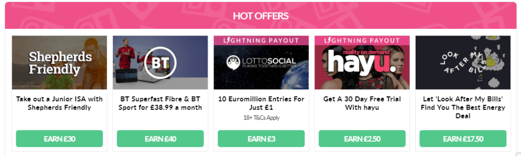 hot offers on oh my dosh