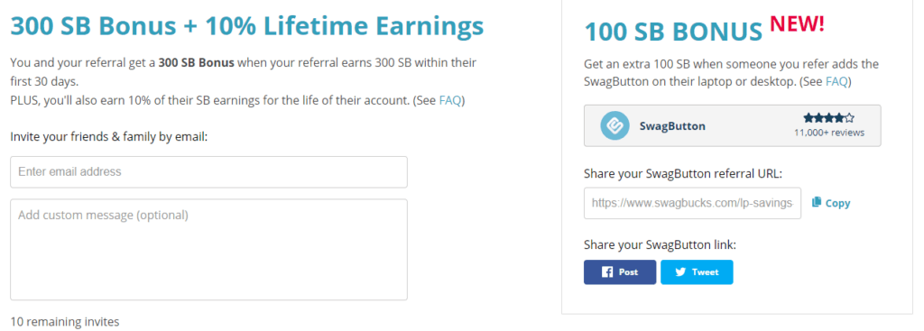 refer and earn with swagbucks