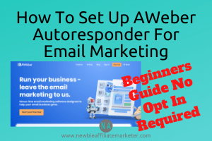 How to set up aweber autorepsonder for email marketing